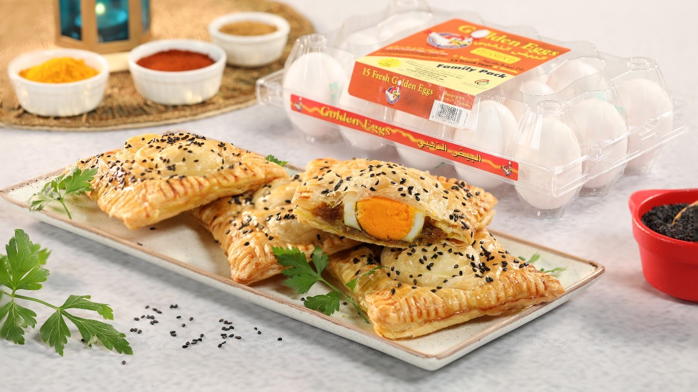 Egg Puff Pastry Delight: A Golden Fusion of Flavours!